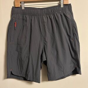 SAXX Men's Charcoal Athletic Shorts